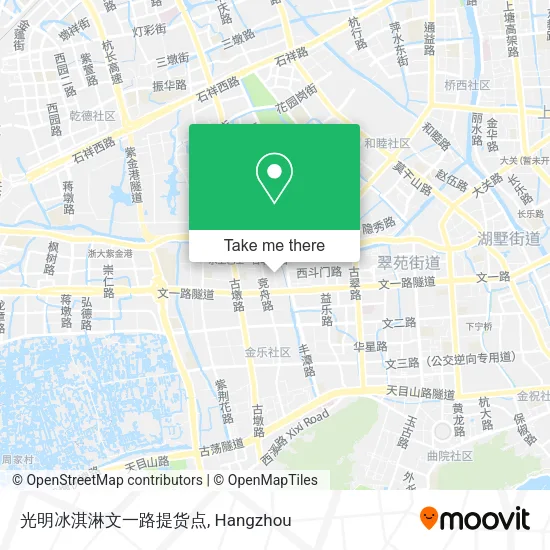 光明冰淇淋文一路提货点 map