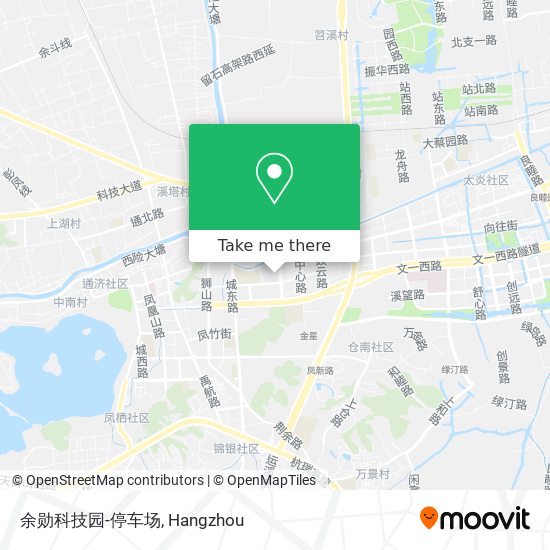 余勋科技园-停车场 map