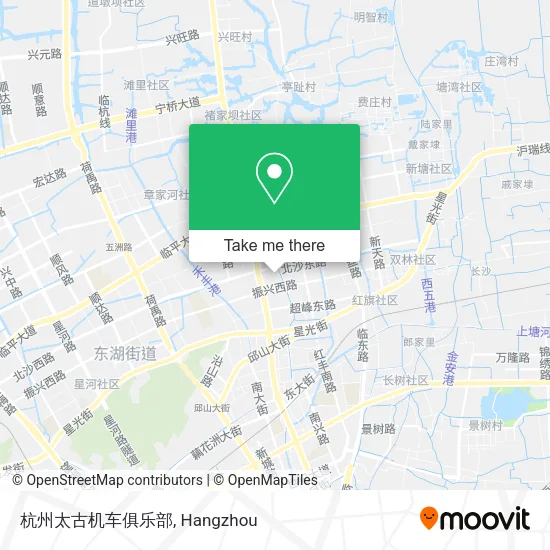 杭州太古机车俱乐部 map