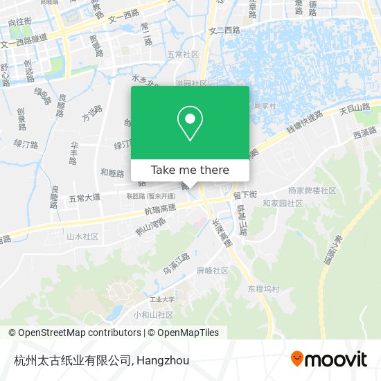 杭州太古纸业有限公司 map