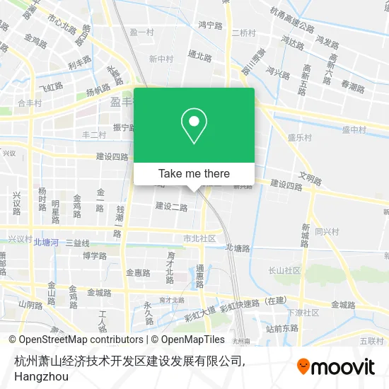 杭州萧山经济技术开发区建设发展有限公司 map