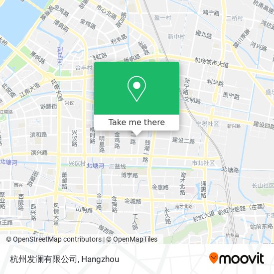 杭州发澜有限公司 map