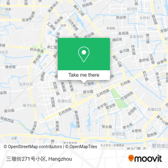三墩街271号小区 map