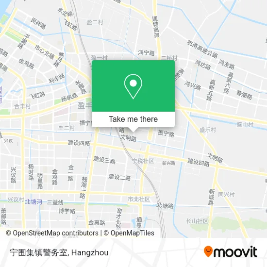 宁围集镇警务室 map
