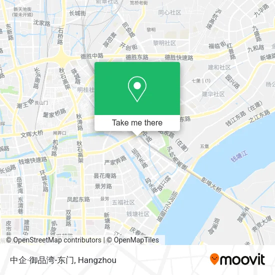 中企·御品湾-东门 map