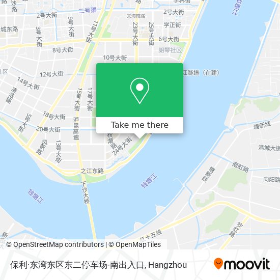 保利·东湾东区东二停车场-南出入口 map