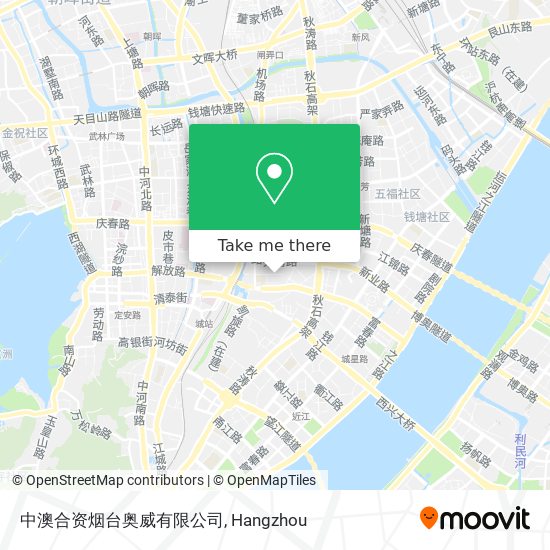 中澳合资烟台奥威有限公司 map