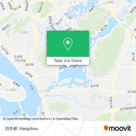 四亭桥 map