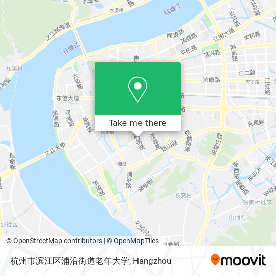 杭州市滨江区浦沿街道老年大学 map