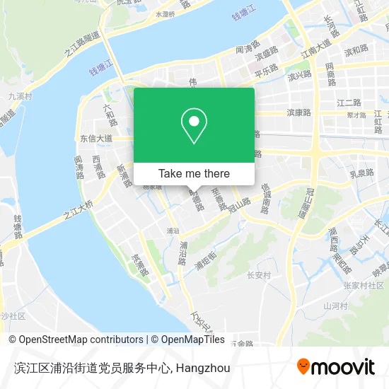 滨江区浦沿街道党员服务中心 map