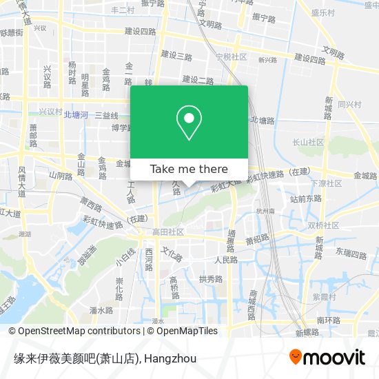 缘来伊薇美颜吧(萧山店) map