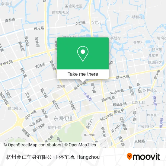 杭州金仁车身有限公司-停车场 map