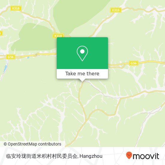 临安玲珑街道米积村村民委员会 map