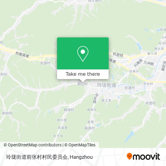 玲珑街道前张村村民委员会 map