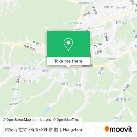 临安万龙实业有限公司-东北门 map