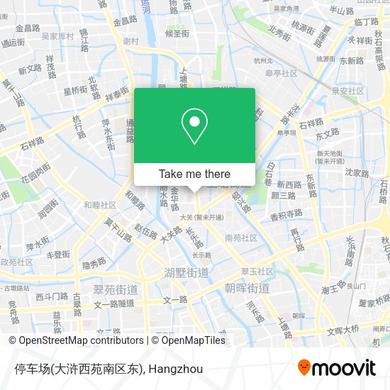 停车场(大浒西苑南区东) map