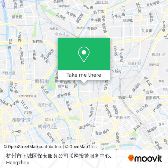 杭州市下城区保安服务公司联网报警服务中心 map