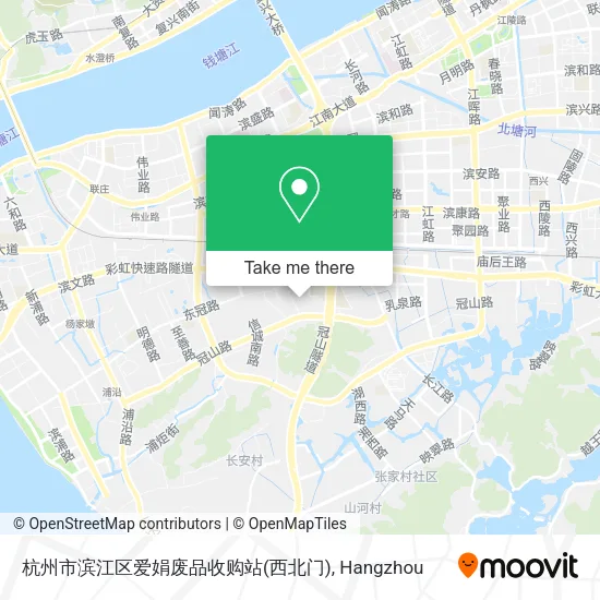 杭州市滨江区爱娟废品收购站(西北门) map