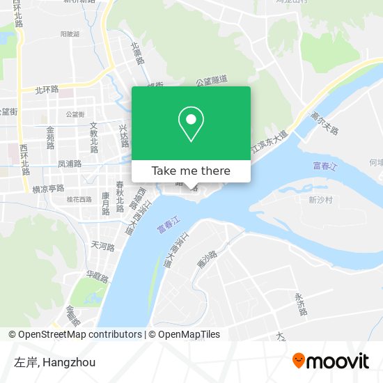 左岸 map