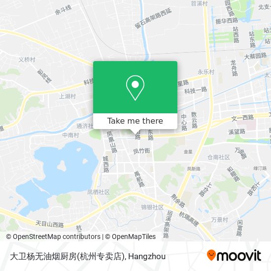 大卫杨无油烟厨房(杭州专卖店) map
