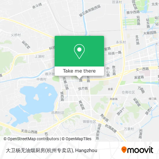 大卫杨无油烟厨房(杭州专卖店) map