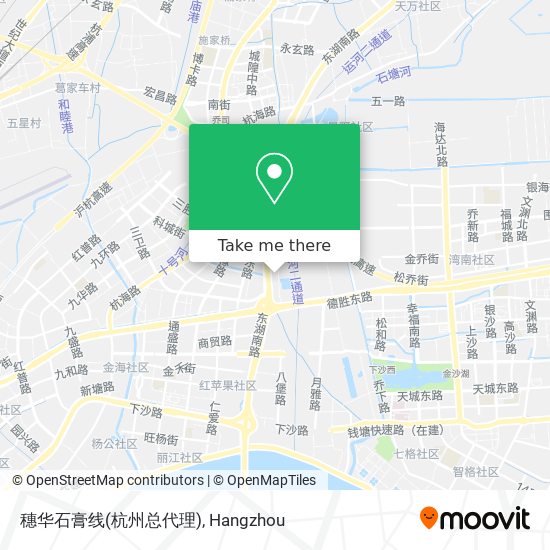 穗华石膏线(杭州总代理) map