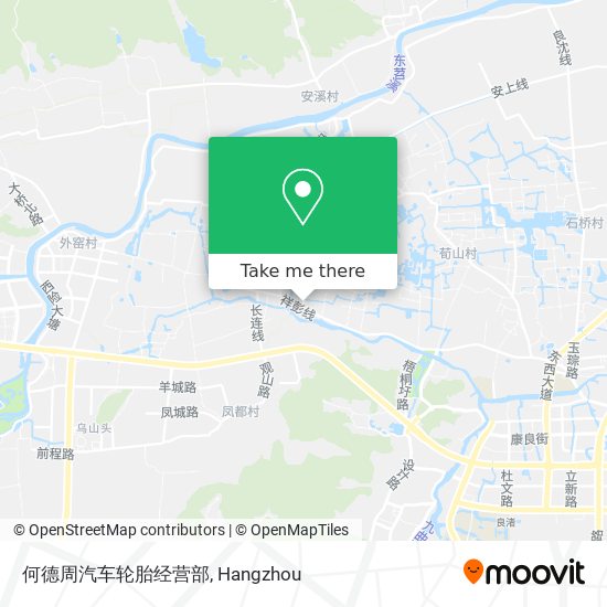 何德周汽车轮胎经营部 map