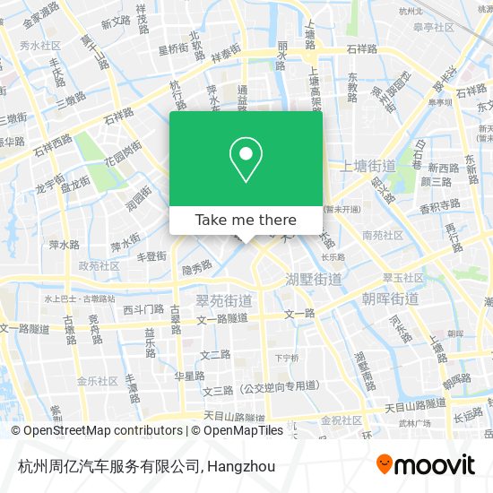 杭州周亿汽车服务有限公司 map