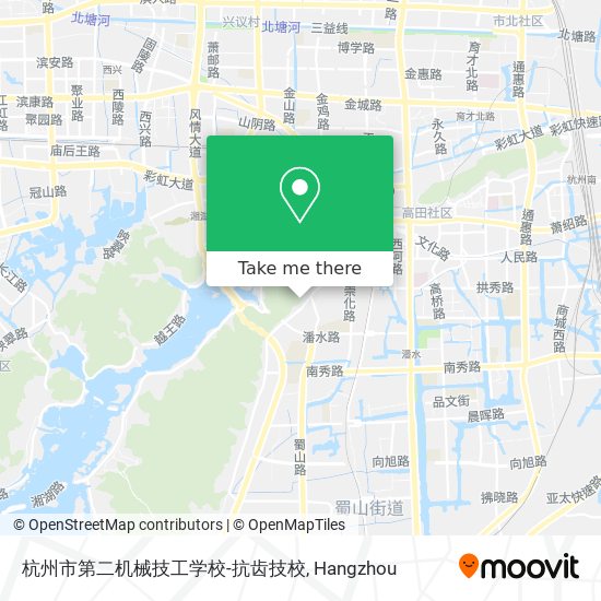 杭州市第二机械技工学校-抗齿技校 map