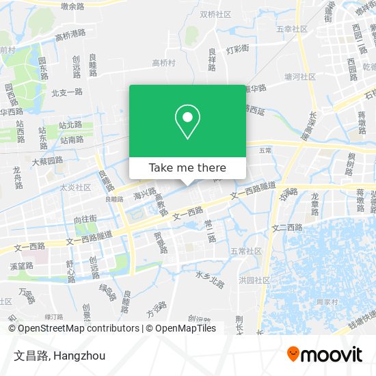 文昌路 map
