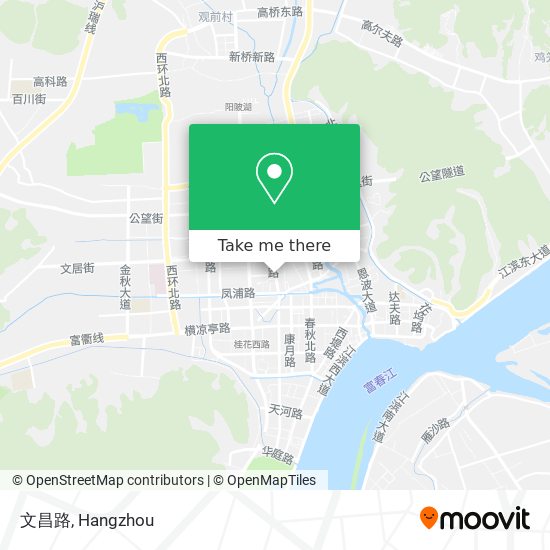 文昌路 map