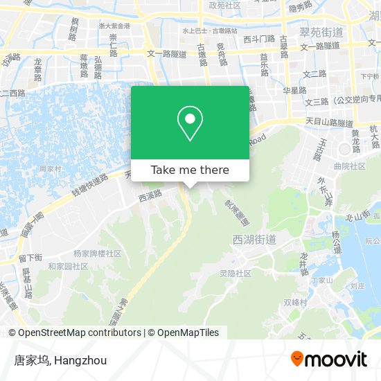 唐家坞 map
