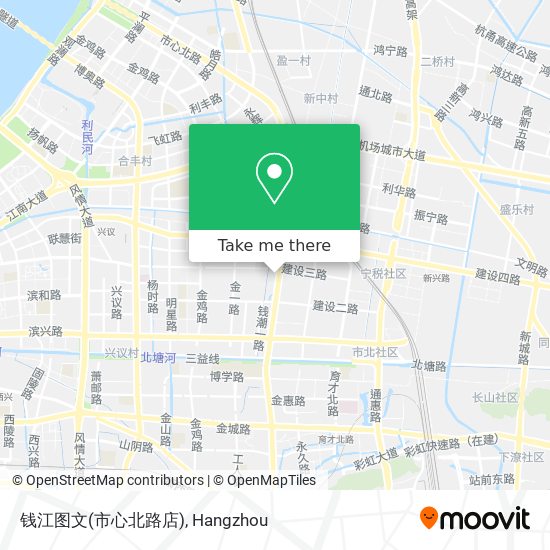 钱江图文(市心北路店) map