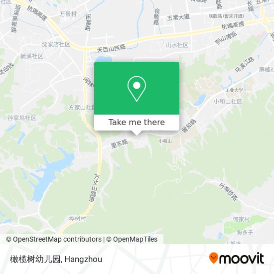 橄榄树幼儿园 map