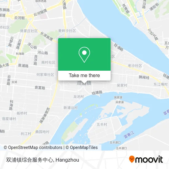 双浦镇综合服务中心 map
