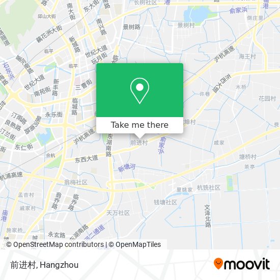前进村 map