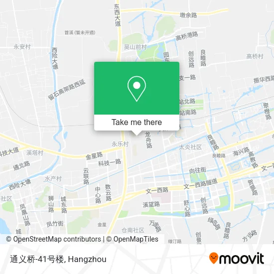 通义桥-41号楼 map