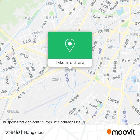 大海辅料 map