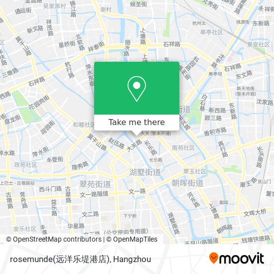 rosemunde(远洋乐堤港店) map