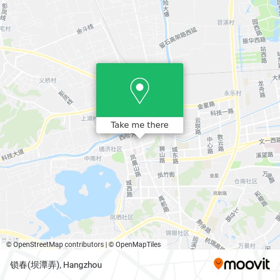 锁春(坝潭弄) map