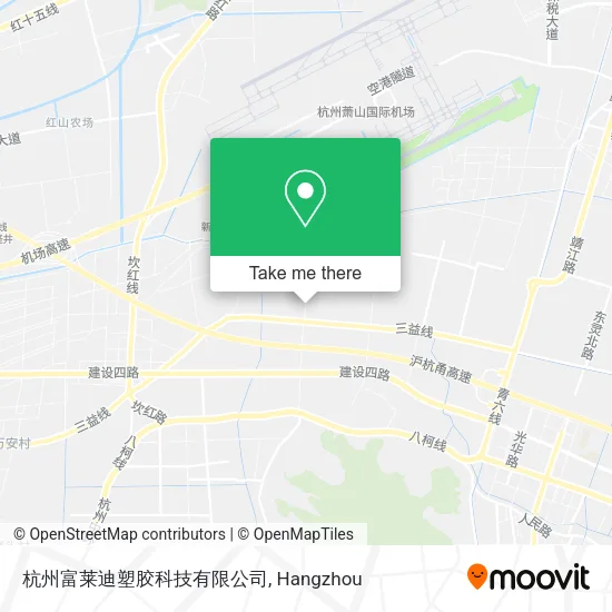杭州富莱迪塑胶科技有限公司 map