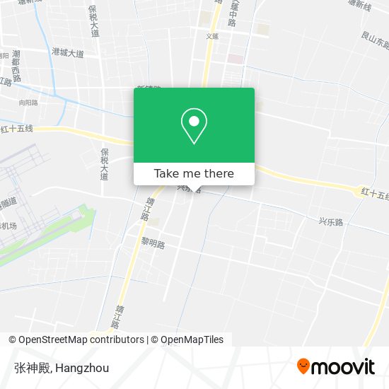 张神殿 map