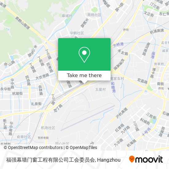 福强幕墙门窗工程有限公司工会委员会 map