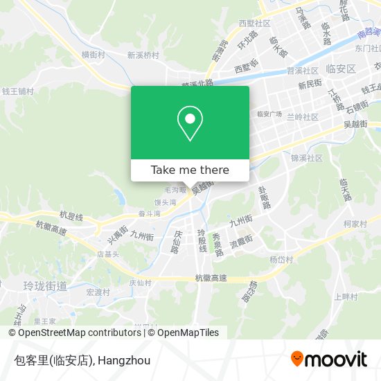 包客里(临安店) map