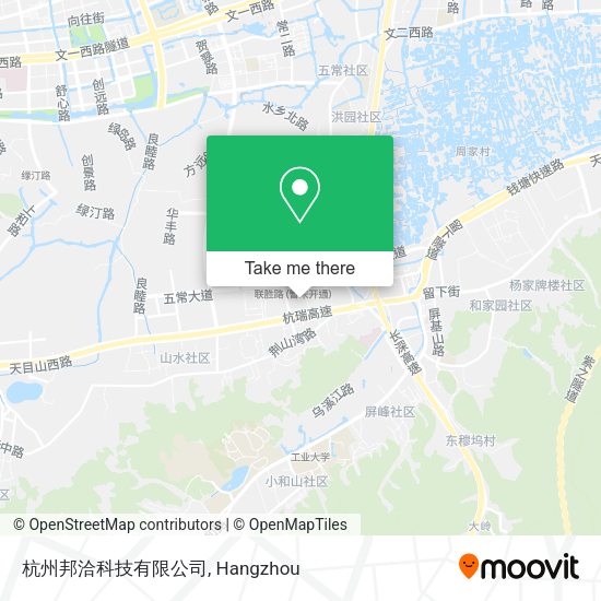 杭州邦洽科技有限公司 map