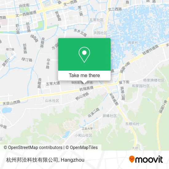杭州邦洽科技有限公司 map