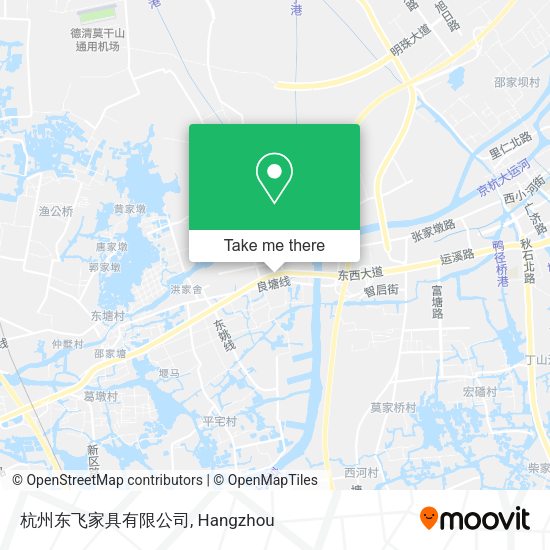 杭州东飞家具有限公司 map