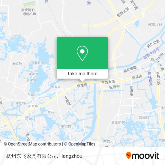 杭州东飞家具有限公司 map