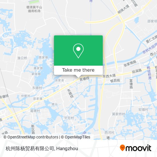 杭州陈杨贸易有限公司 map