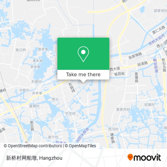 新桥村网船墩 map
